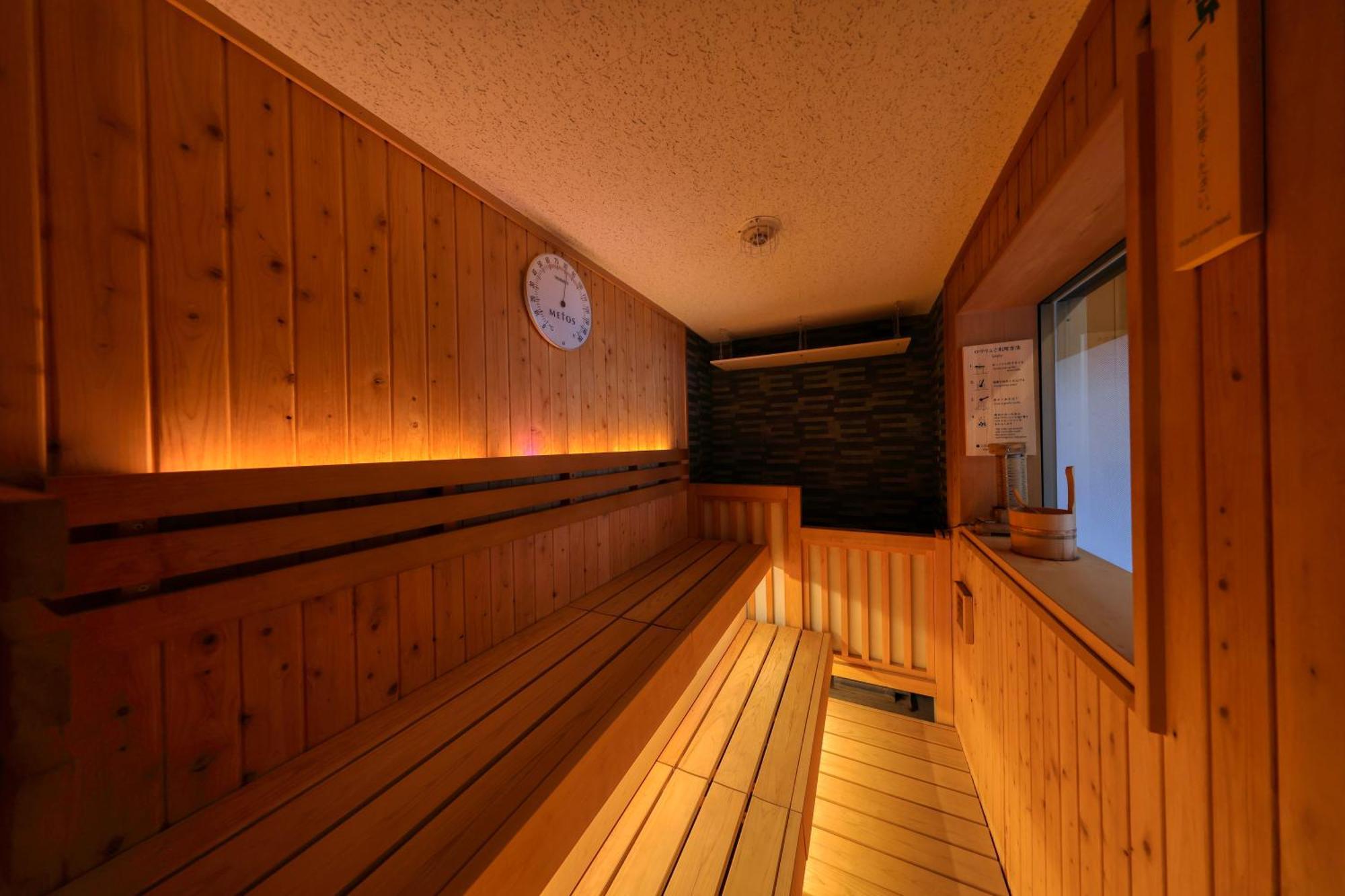 Miyama Ouan Kyoritsu Resort Takayama  Eksteriør billede A Finnish sauna